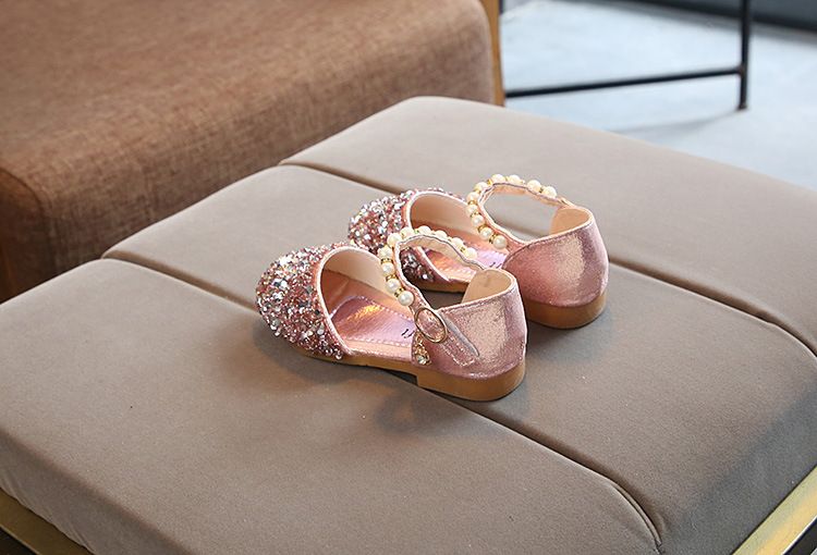 Mutter & Kinder 2025 Frühling Sommer Schuhe Für Mädchen Baby Prinzessin Schuhe kinder Casual Schuhe Pailletten Schuhe Perle Tanz Schuhe_voghion.com