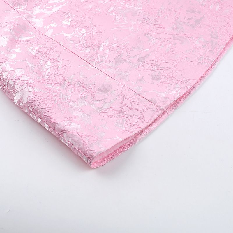 Vêtements pour femmes Été Nouveau Sexy Hot Girl Jacquard Tube Top Jupe courte_voghion.com