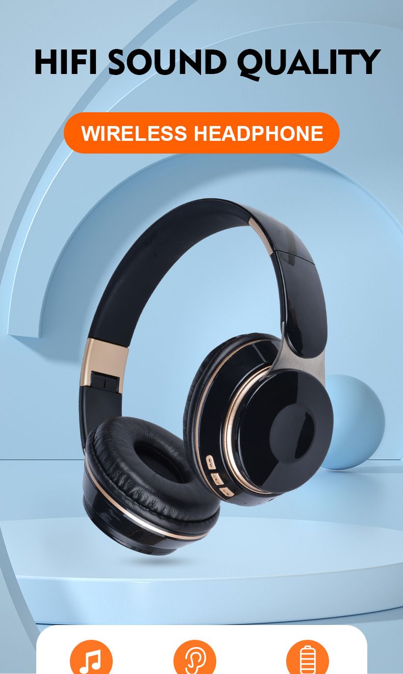 T14 Headset Bluetooth Headset Metal Rod Subwoofer Stereo Competitive Gaming Wireless Headset_voghion.com