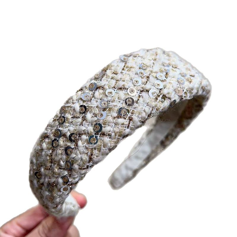 Elegante fascia per capelli con corona alta per donna 2025, nuovo accessorio per capelli alla moda di alta qualità_voghion.com