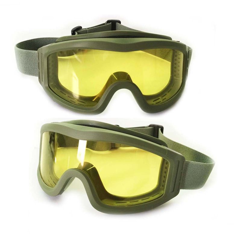 Factory supply shooting glasses field sand-proof windproof bulletproof equipment Alpha CS thickened bulletproof goggles_voghion.com