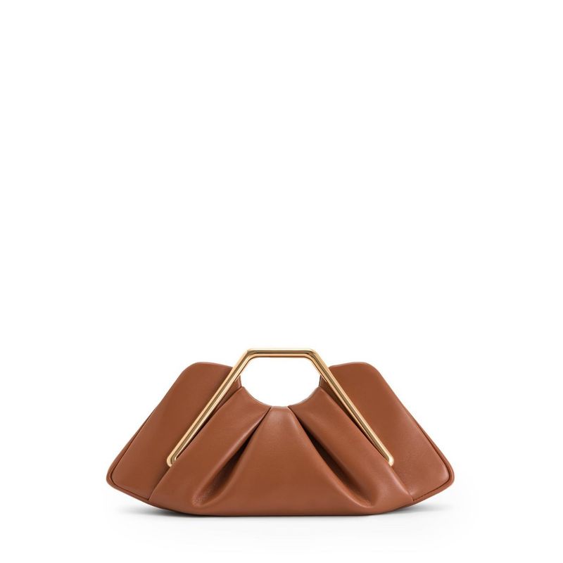 Borsa da sera da donna circolare plissettata alla moda, nuova nuvola del 2025, con texture leggera_voghion.com