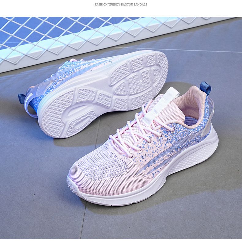 chaussures pour femmes chaussures de sport pour femmes respirantes tendance chaussures simples chaudes coeur loisirs printemps nouveau style perméable à la lumière_voghion.com