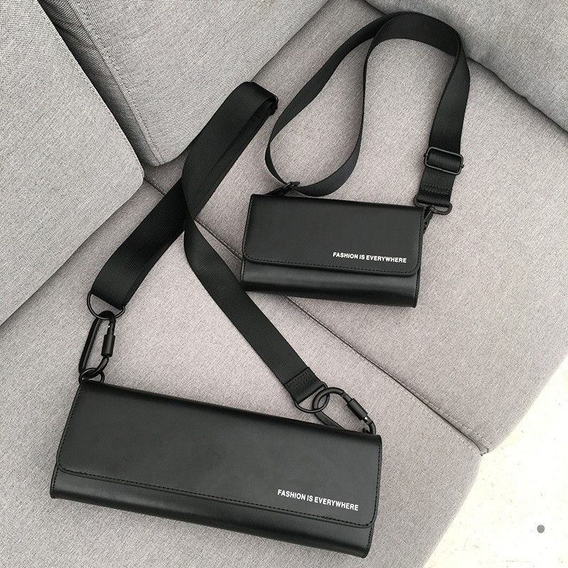 Borsa a tracolla multifunzionale da uomo nera_voghion.com