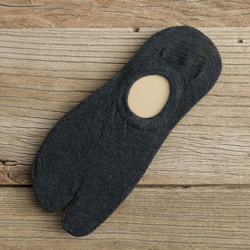 Calzini invisibili unisex a due dita, estivi, sottili e antiscivolo, in silicone, a taglio basso e a punta bassa, 2025d_voghion.com