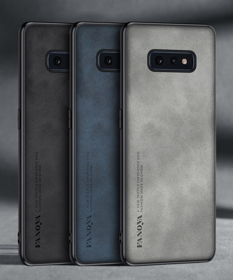 Funda de piel de lujo para Samsung Galaxy S10 Plus S10 5G S10E Funda de teléfono de silicona para Samsung S10 + S10E S10Plus Coq_voghion.com