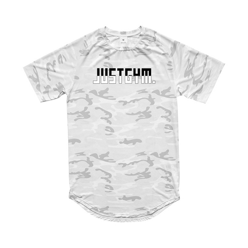 Summer New Sort T-shirt a maniche corte da uomo ad asciugatura rapida, vestibilità slim, girocollo, fitness, fratello, allenamento, corsa_voghion.com