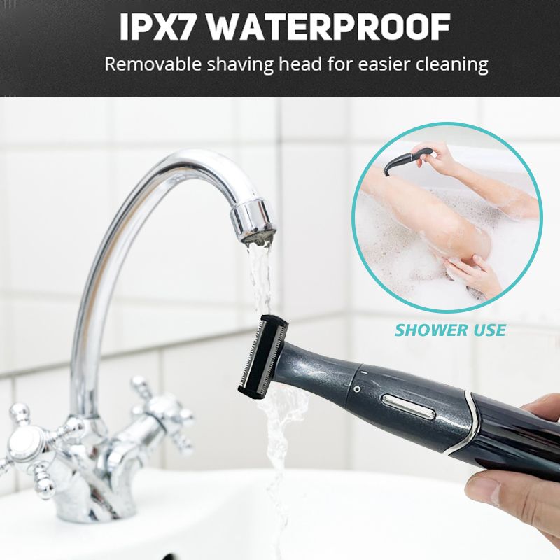 Intimate Areas Haircut Precision Shaver Men Bikini Line Sensitive Razor Balls Eggs Pubic Hair Shaving Trimmer Face Beard Clipper YCDC_voghion.com