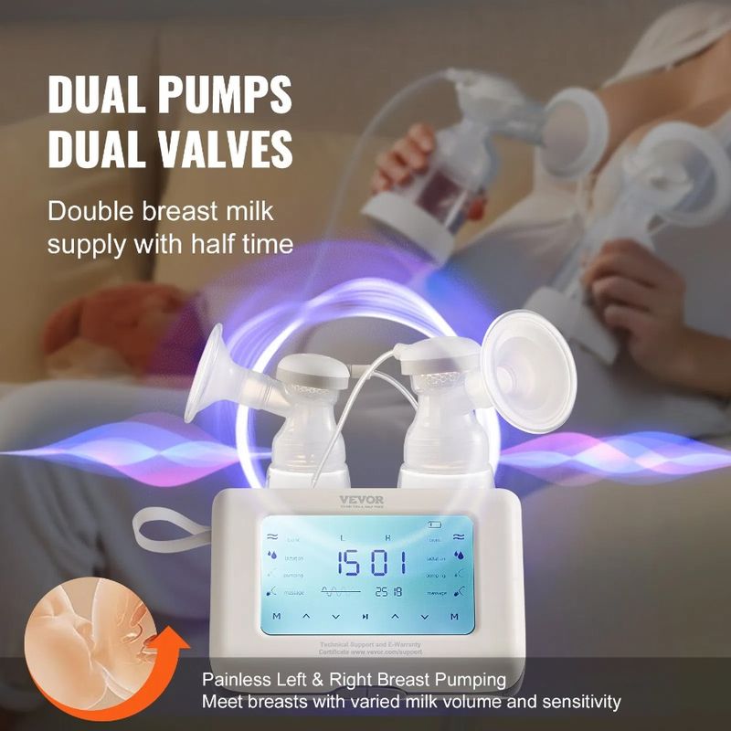 15 Pump Reciprocating And Breast Levels Breast Piston Adjustable Pumps Double 4 4000mAH AntiBack Modes 9 Pumps Electric Single_voghion.com