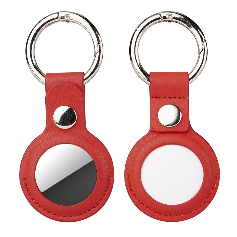 Suitable for Airtag tracker, anti loss locator, leather cover, Airtags protective case_voghion.com