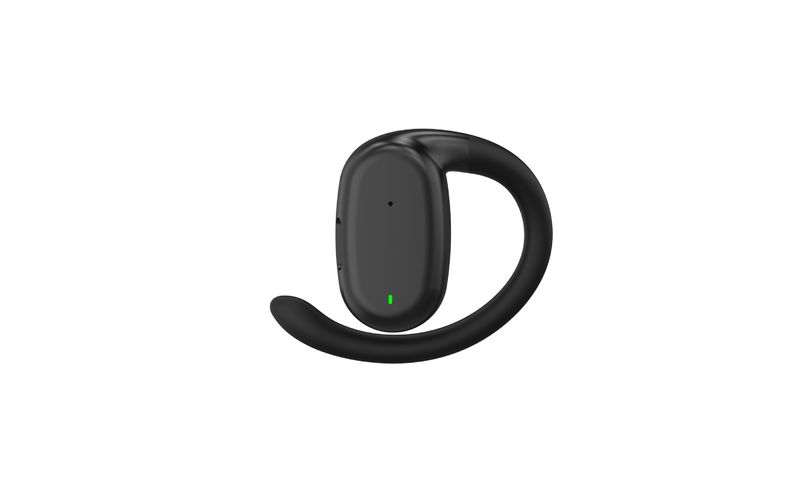 New YJ76 Bluetooth Headphones Wireless Single Ear Up Earless Business Sports HD Earphones_voghion.com