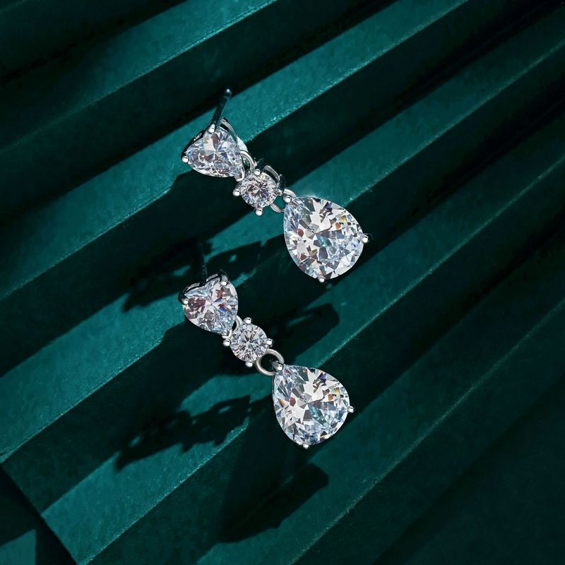 Set di gioielli pregiati in argento sterling 925, anello Paraiba, orecchini, collana, smeraldo, zircone, gioielli di alta gamma_voghion.com