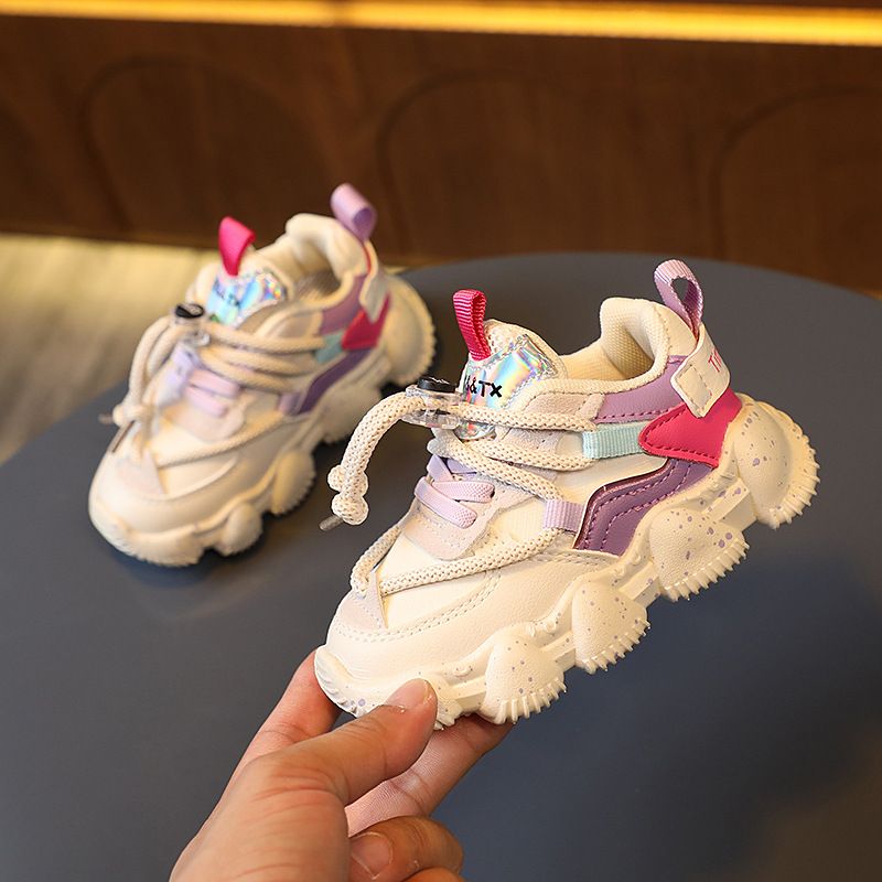 SHLIANG Maat 21-30 Baby Peuter Schoenen Voor Jongens Meisjes Ademende Kinderen Casual Schoenen Sneakers Antislip Kinderen Sportschoenen Tenis S056B_voghion.com