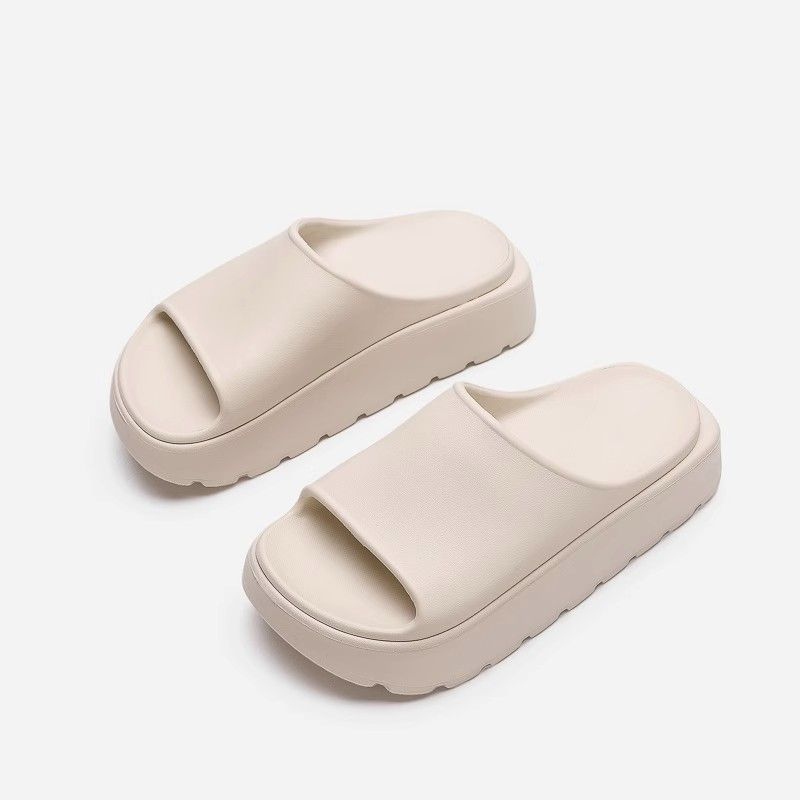 Women's 5.5CM Platform Slides - Ultra Soft Memory Foam Non-Slip Sole Fashionable Outdoor Wear Trendy & Comfortable_voghion.com