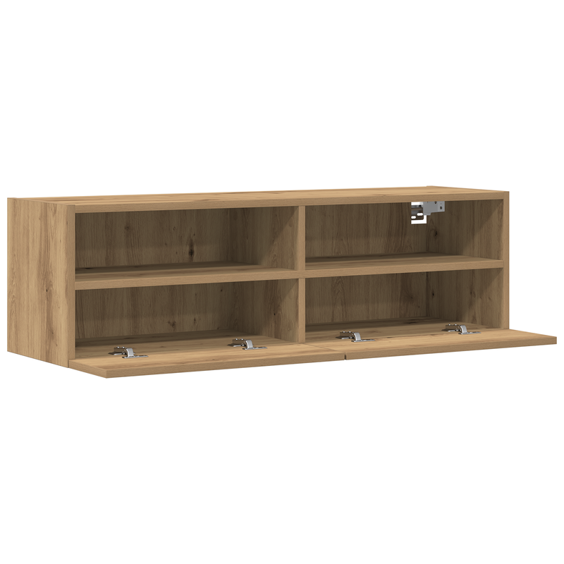 TV-Wandschrank Artisan Eiche 100x30x30 cm Holzwerkstoff_voghion.com