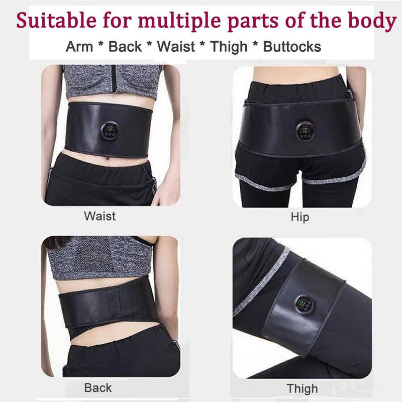 2024 popolare cintura di stimolazione muscolare stimolatore ABS elettrico trainer EMS attrezzo per esercizi addominali cinture tonificanti Fiess allenamento palestra allenamento_voghion.com