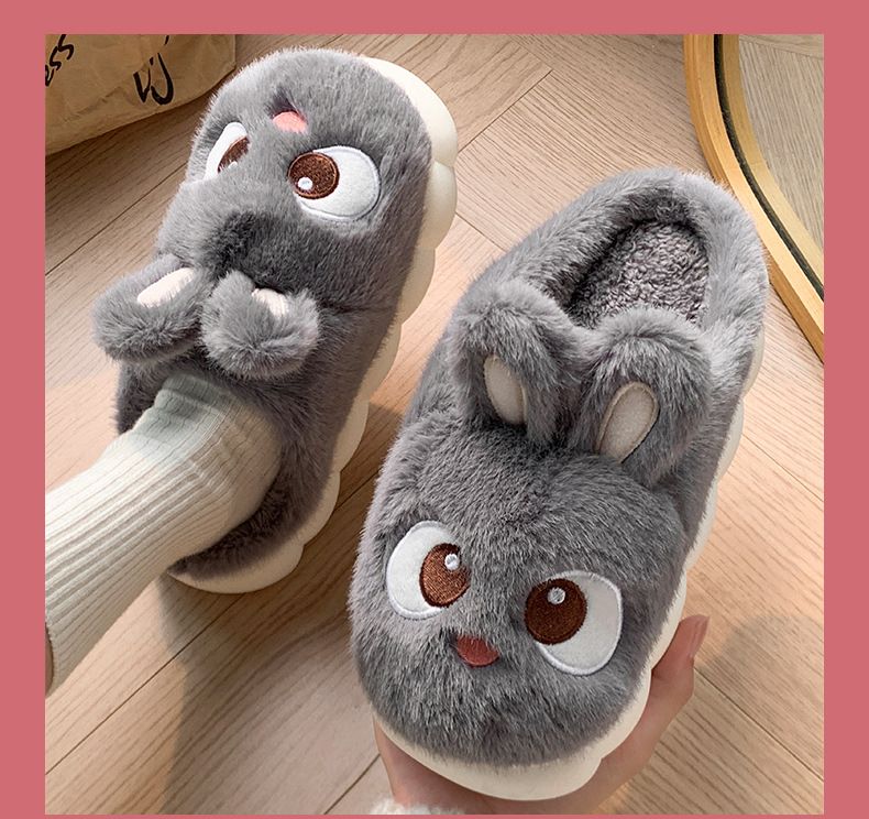 Pantufas de inverno aconchegantes para mãe e filho, para mulheres e homens - Pantufas de interior em fleece macio com sola antiderrapante, quentes e confortáveis, várias cores e tamanhos._voghion.com