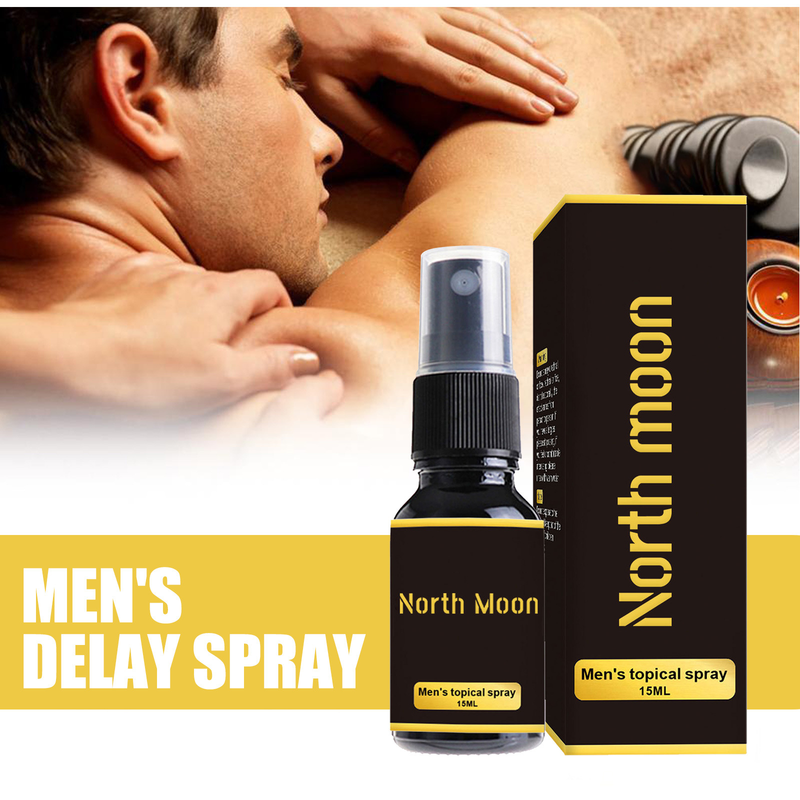 Externes North Moon-Spray für Männer zur Verbesserung der körperlichen Fitness von Männern. Sexuelles Interesse von Paaren bei Erwachsenen. Externes Spray für Männer_voghion.com