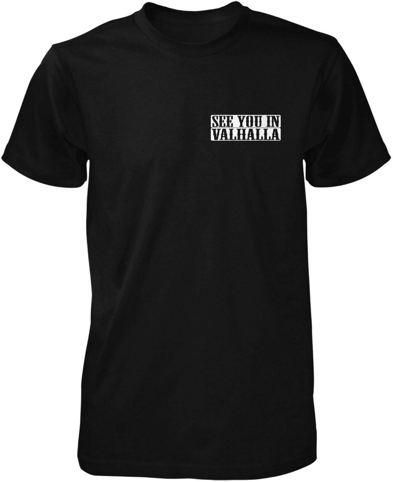 Odin Runen Valknut Herren T-Shirt Thor Vikings T-Shirt Ragnar Valhalla Rising Walhalla Wodan_voghion.com