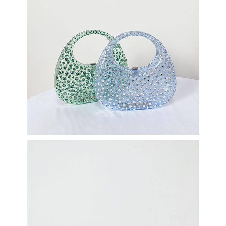 Borse stravaganti borse per donna borse acriliche estive trasparenti borse da sera con diamanti_voghion.com