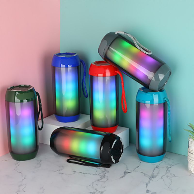 TG-643 Bluetooth-kaiutin Värikäs Viileä RGB Dynaaminen Hengitysvalo 3D Stereo Langaton Kannettava Suuri Kapasiteetti Ääni_voghion.com