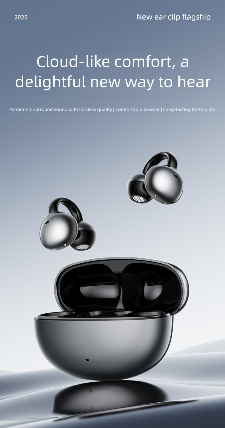 Auriculares Bluetooth Z72 con traducción simultánea de IA en tiempo real, inalámbricos, con clip, cómodos de llevar, batería de larga duración_voghion.com