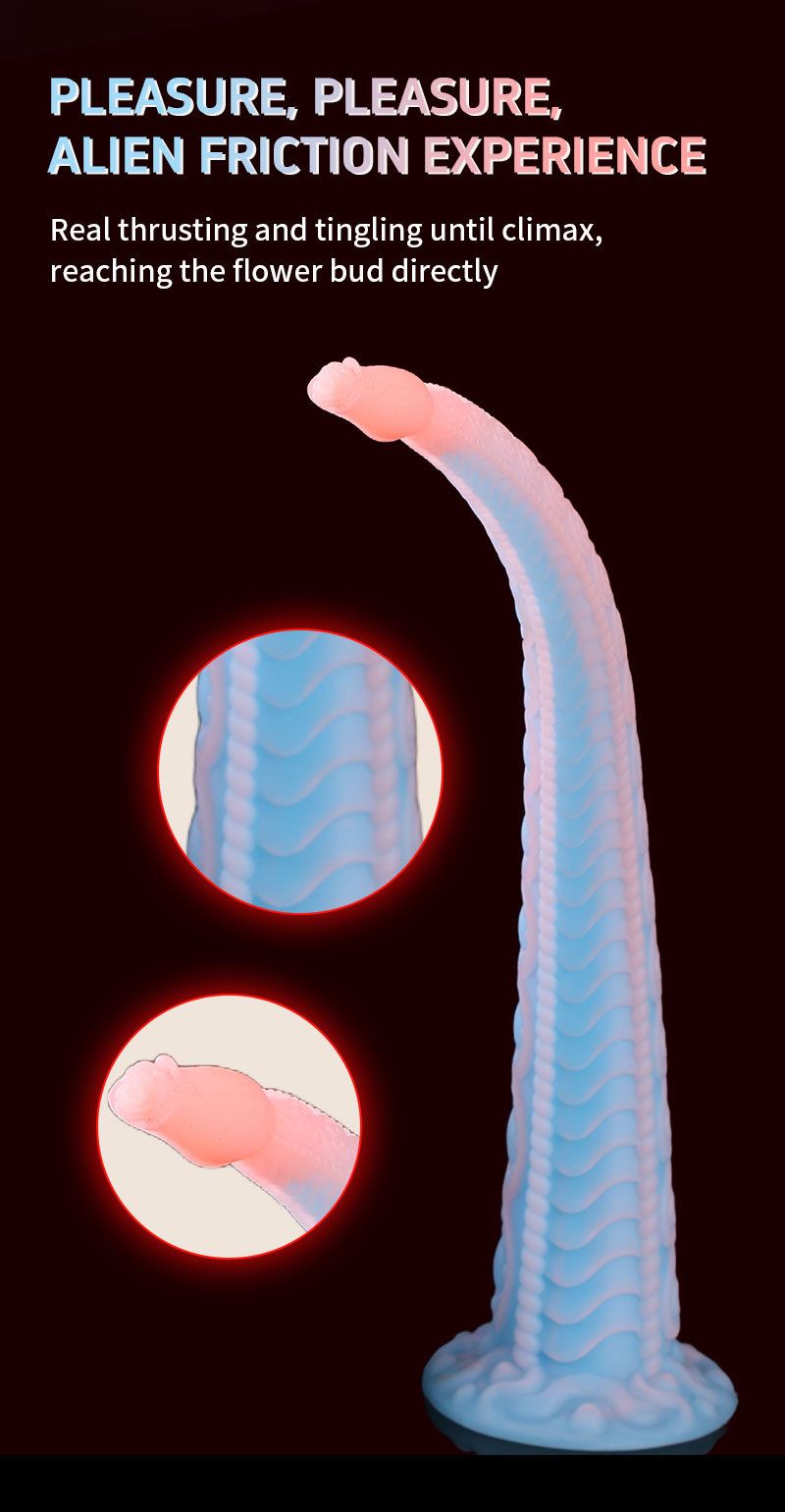Seksproducten Rozententakel Masturbator Alien Simulatie Zachte Octopus Anale Plug Anale Strip Supergroot Superlang_voghion.com