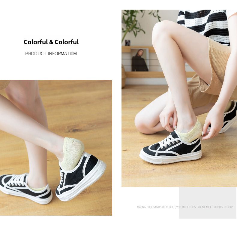 YOKIHI calzini corti tinta unita da donna in cotone primavera ed estate bocca bassa pavimento invisibile calzini da barca produttori di forniture per bancarelle all'ingrosso_voghion.com