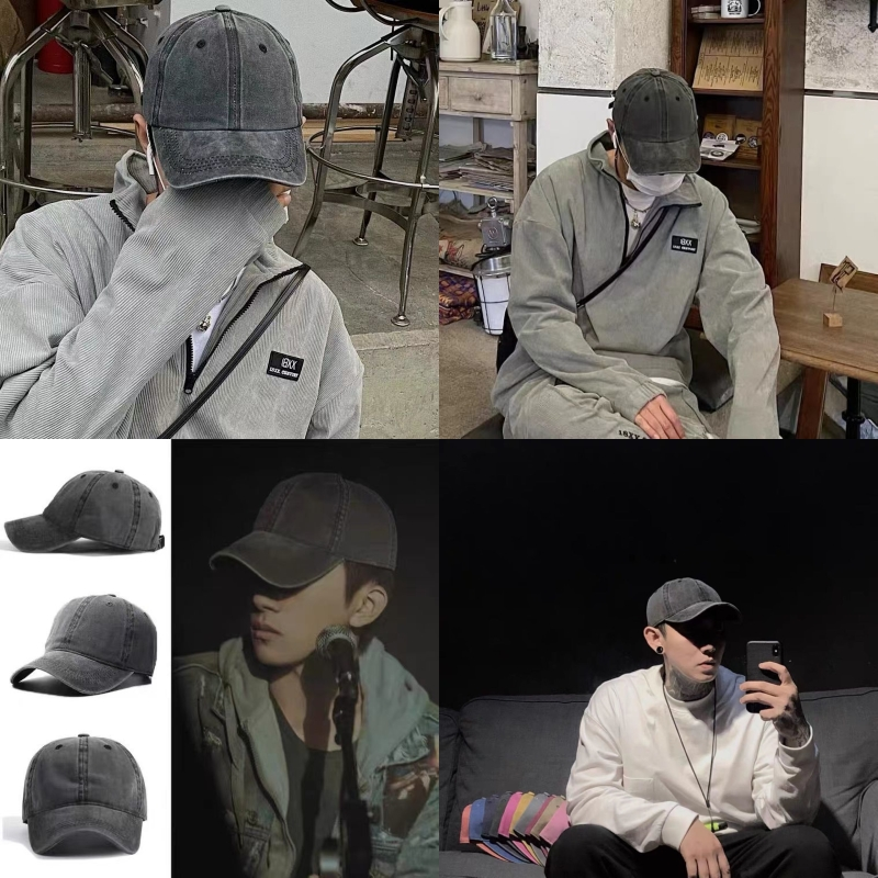 Custom Baseball Caps for Men Women Vintage 100% Washed Cotton Dad Embroidery or Print DIY Team Snapback Cap Hip Hop_voghion.com