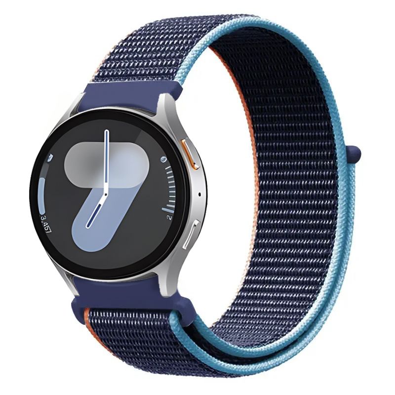 Cinturino in nylon per Samsung Galaxy Watch 5 Pro 45mm/7 6 5 4 44mm 40mm No Gap Band per Watch 6 Classic 47mm 43mm 46mm 42mm_voghion.com