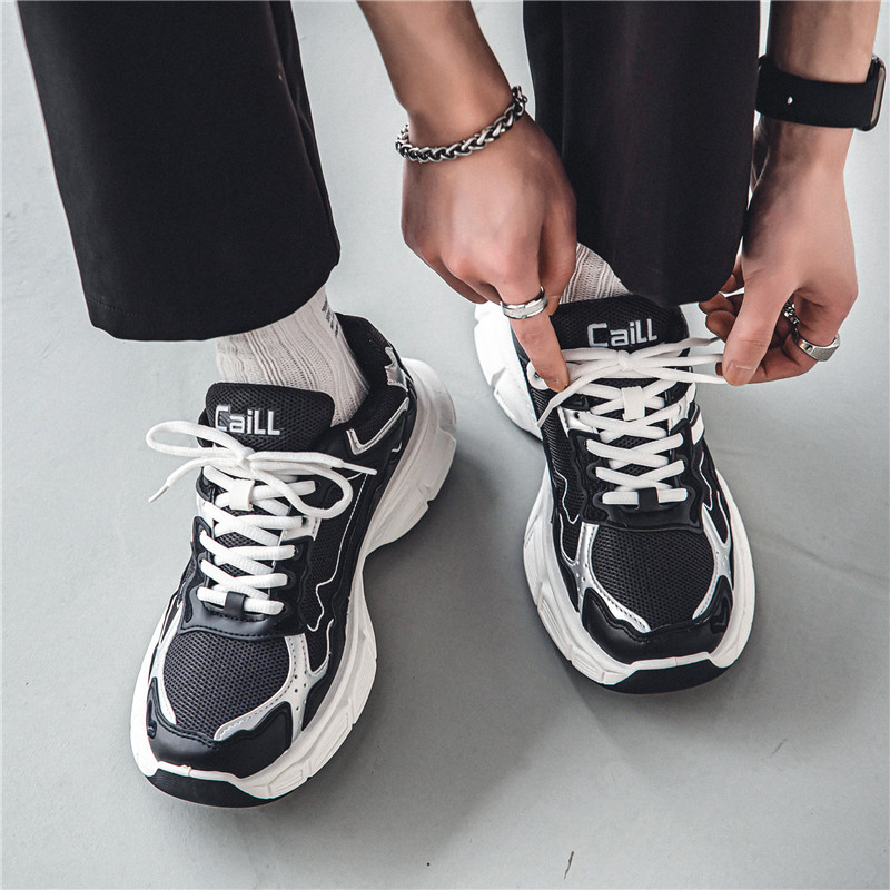 2023 nyári és őszi új férfi cipők, niche design, apuci párizsi cipők, férfi alkalmi cipők, sportcipők, férfi koreai stílusú divatos cipők_voghion.com