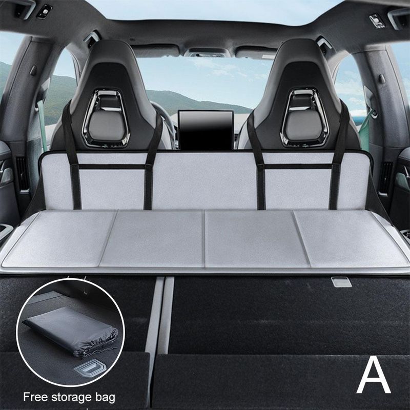 Cama Capô Proteção SUV No Carro Banco Traseiro Dobrável Placa de Extensão Porta-malas Dormir Camping Cama Mat_voghion.com