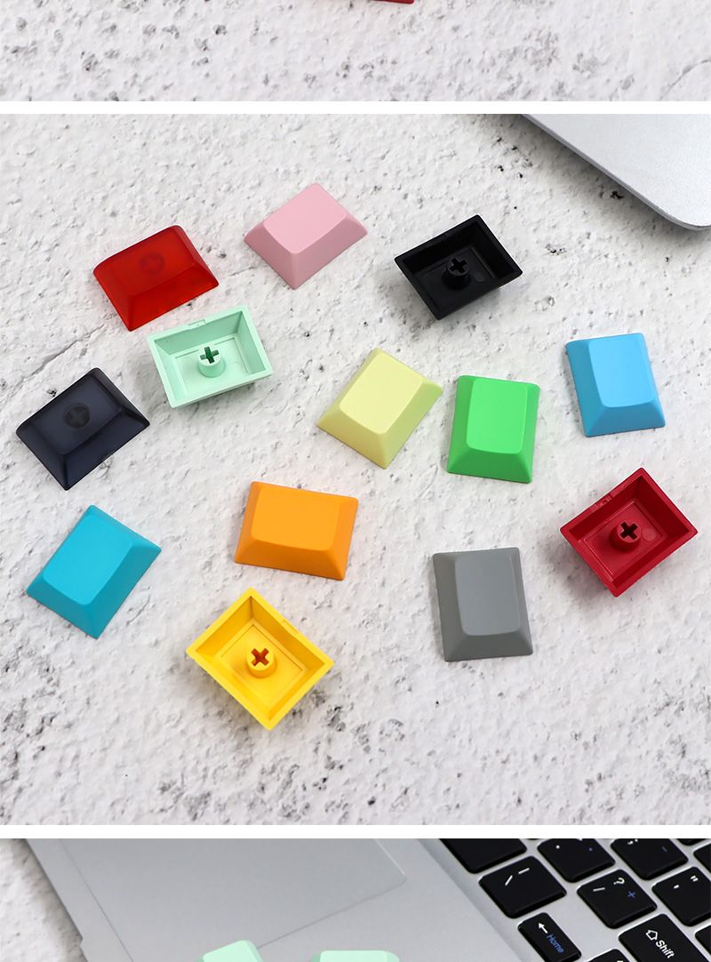 Keycaps Non-Engraved Short Ball Cap Color Nical Keyboard_voghion.com