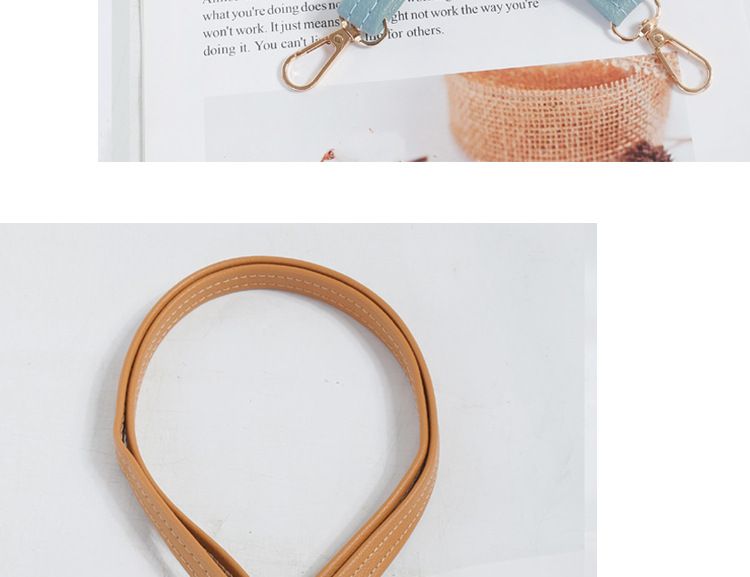 Cinghie per borsa, tracolla per zaino, tracolla, tracolla per accessori, aggancio per telefono, tracolla da mano, tracolla semplice in PU tinta unita_voghion.com