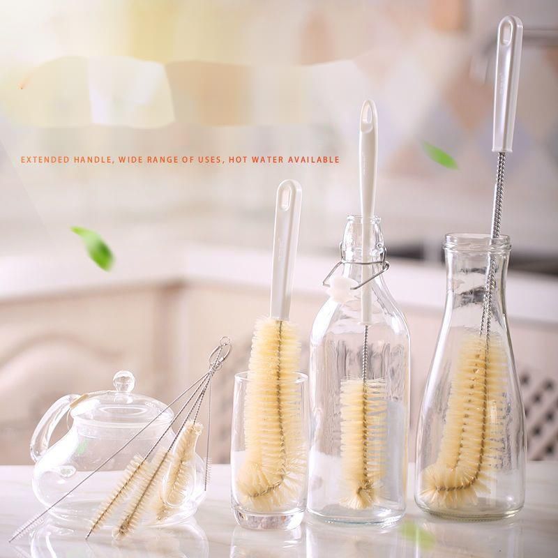 Reinigungsbürste für Thermoskannen und Küchenbecher mit langem Griff_voghion.com