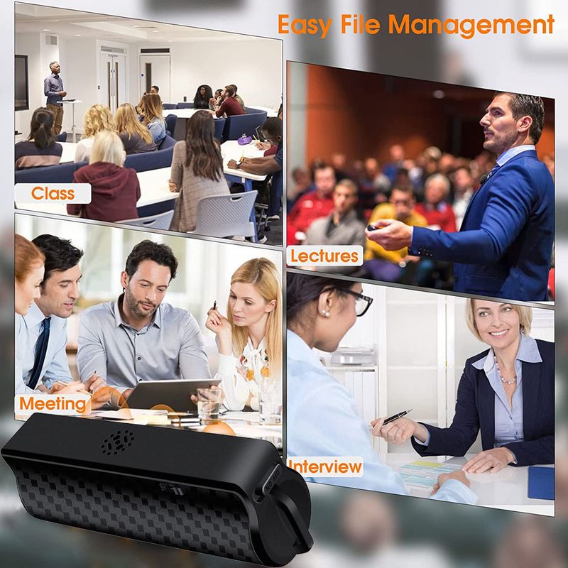 Magnetic Long Battery Life For Class Business Meeting Intelligent Control Voice Recorder Pen_voghion.com