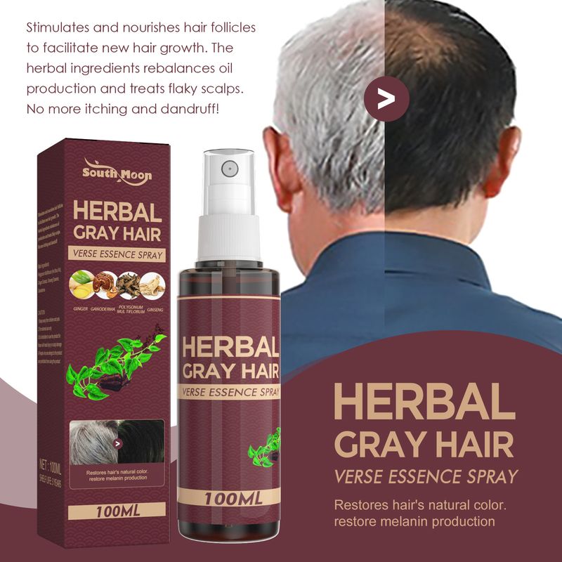 2024 most popular White to Black Ha Lotion Polygonum multiflorum Herbal essence Moisturizes protects white and turns black_voghion.com