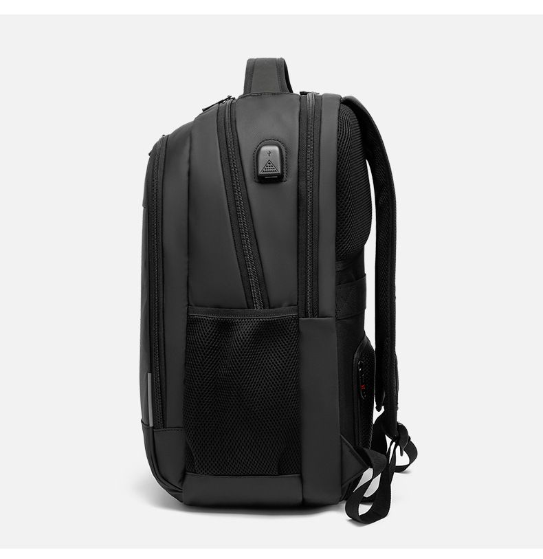 USB-oplaadrugzak met grote capaciteit, schoudertas voor heren, zakelijke tas, modieus, veelzijdig en eenvoudig_voghion.com