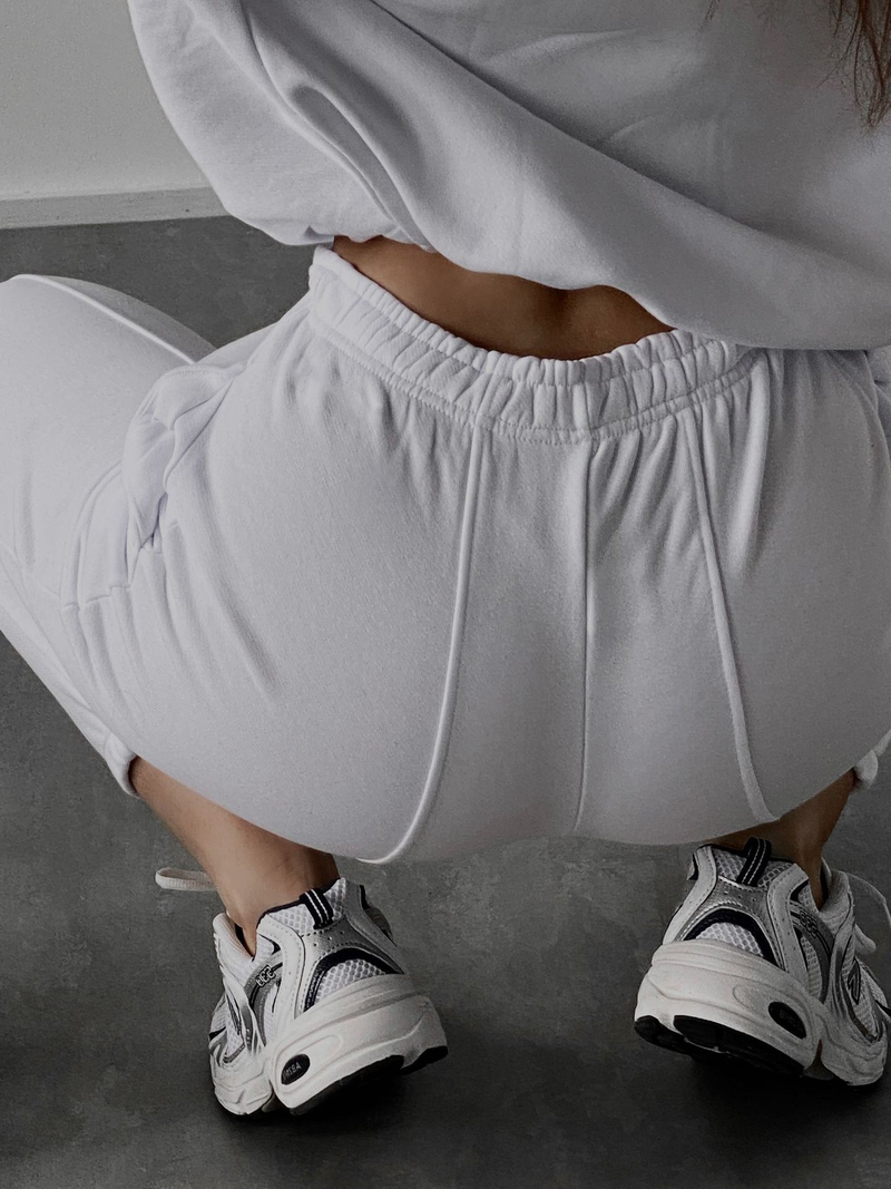 Ensemble deux pièces sweat-shirt imprimé pour femme_voghion.com