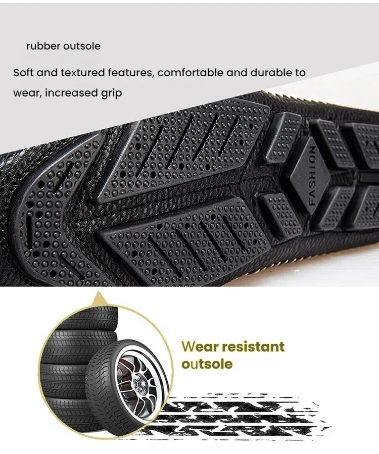 Voyage Voyage Foreign Trade Handmade Stitched Mark Line Loafers Extra Large Casual Men's Shoes_voghion.com