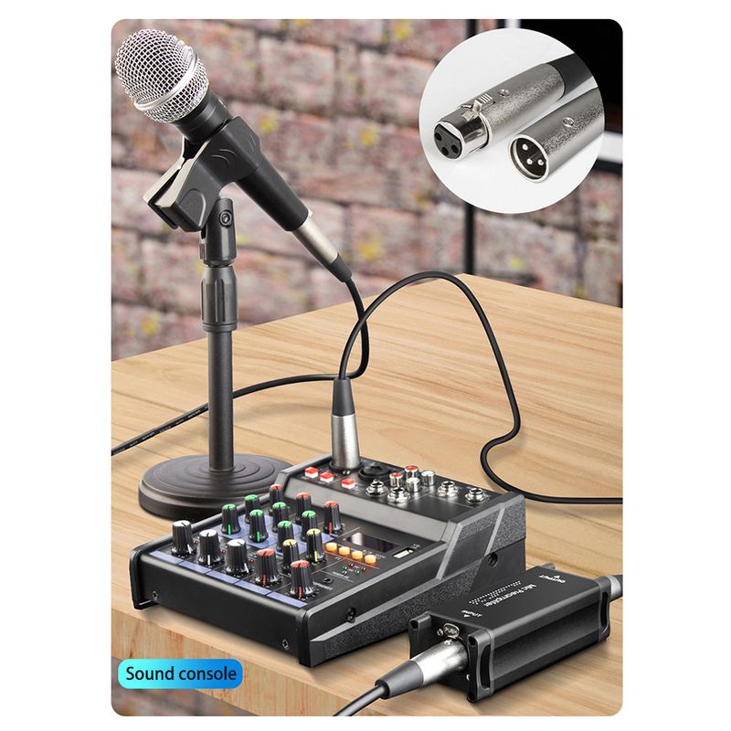 Professioneller Mikrofon-Pream-Mic-Booster-Vorverstärker für dynamischen Mikrofonverstärker_voghion.com