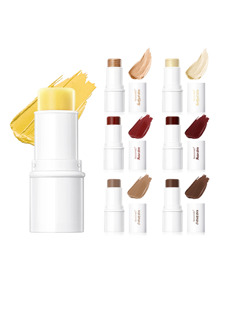 carina Multifunctionele make-up Driedimensionale hoogglans poederblusher rouge lip Kleurreparatiestick_voghion.com