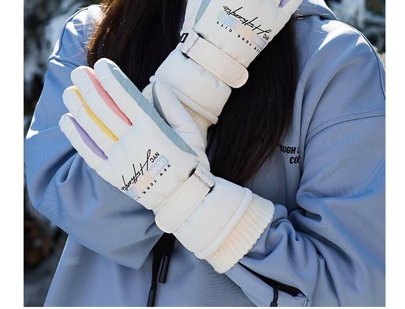 2024 Winter New Ski Gloves Thickened Riding Waterproof, Windproof, Cold Outdoor Touchscreen Motorcycle With Velvet For_voghion.com