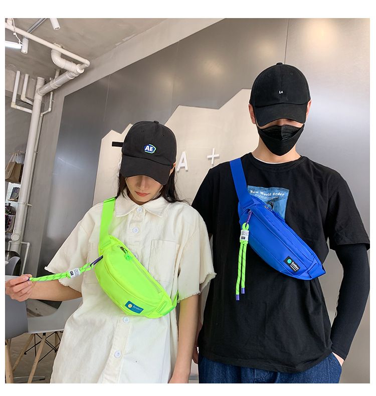 Waist sports running phone multifunctional crossbody men's and women's high-end chest bag, adjustable multi-layer small_voghion.com