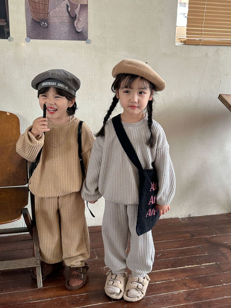 Traje de otoño para niños Prendas de punto para niñas Sudadera con capucha deportiva para niños Ropa de bebé de ocio para primavera y otoño_voghion.com