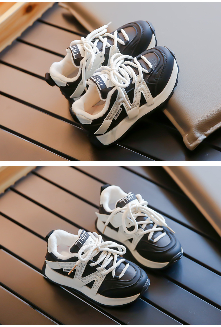 Kannersport 2023 Hierscht/Wanter Nei Jongen Kotteng Casual Board Meedercher Sohle Single Schong Student_voghion.com