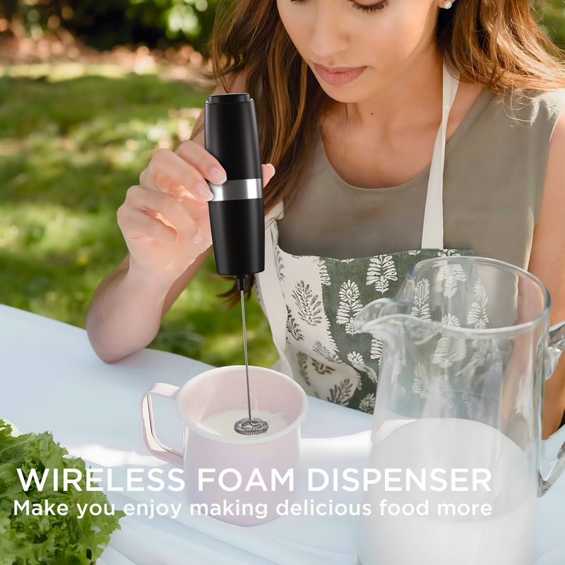 Novi električni mešalnik za jajca, mešalnik za mleko, ročni brezžični večnamenski mešalnik za kavo, kuhinjski pripomočki_voghion.com