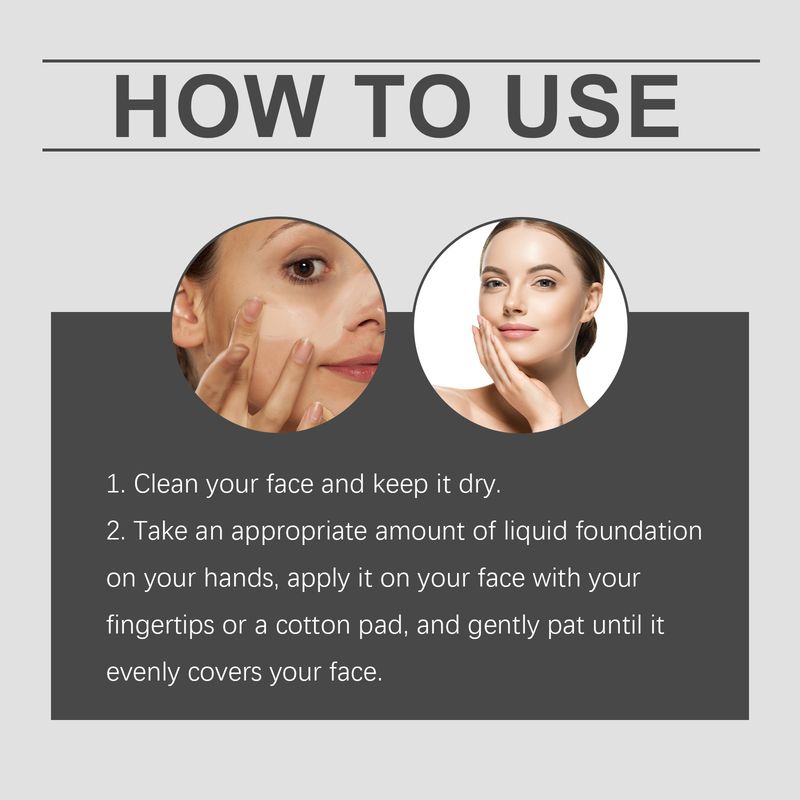 ZEPHOCO Ivory White Concealer Liquid Foundation Moisturizing, Refreshing, Matte, Clear, Light, Light And Moisturizing_voghion.com
