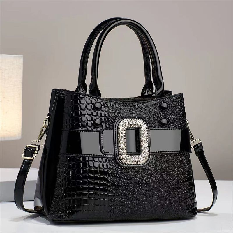 Damhandväska Enkel Super Stor Kapacitet Hinkväska Mode Handväska Axelväska Crossbody_voghion.com