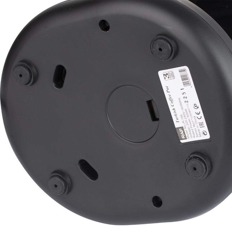 Cafetera y tetera turca portátil de acero inoxidable para oficina RAF Household Heating R156_voghion.com